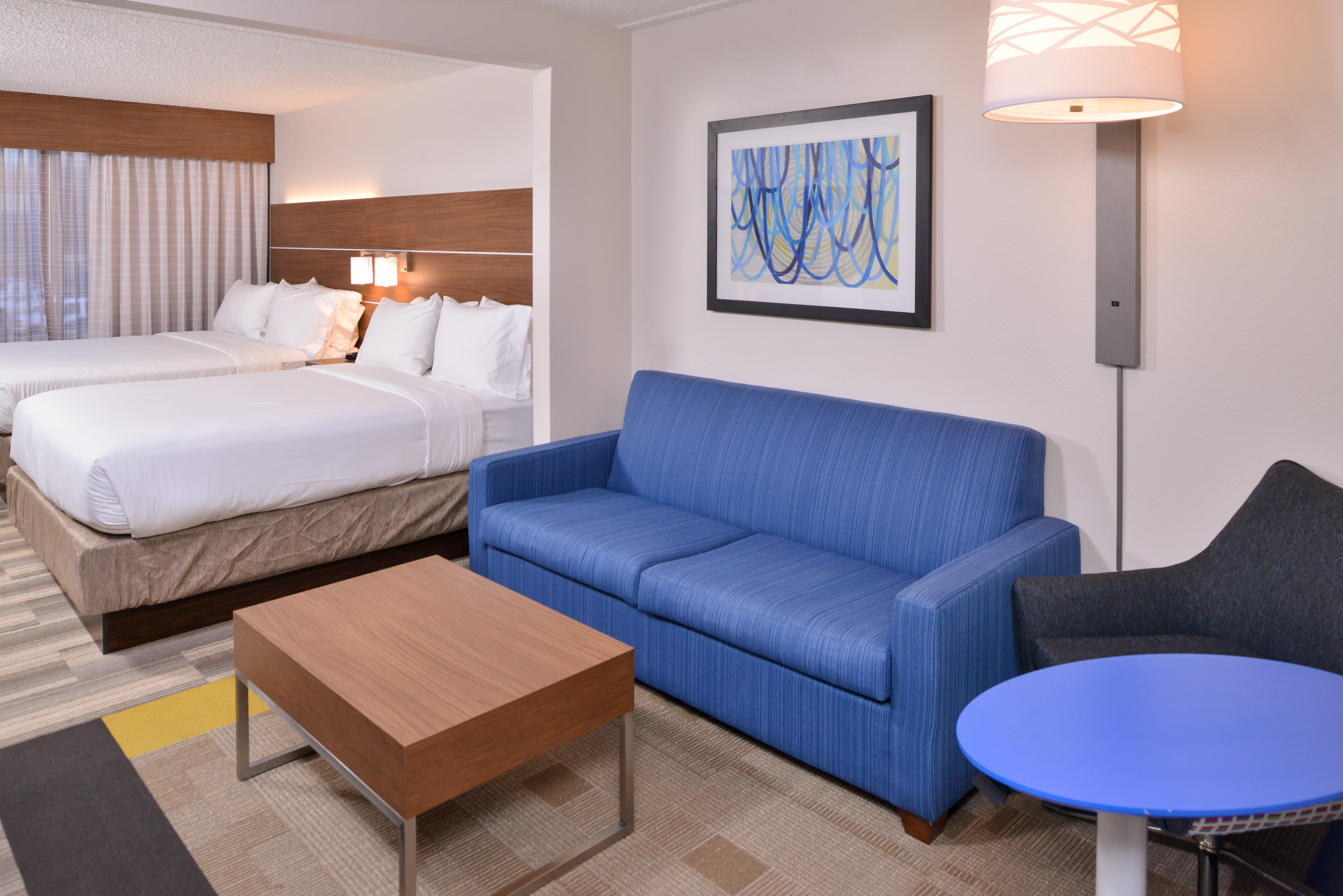 Holiday Inn Express Hotel & Suites Indianapolis Dtn-Conv Ctr By Ihg Exterior foto
